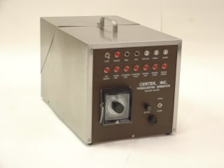 Formaldehyde generator model 1414RH provides biosafety decontamination.